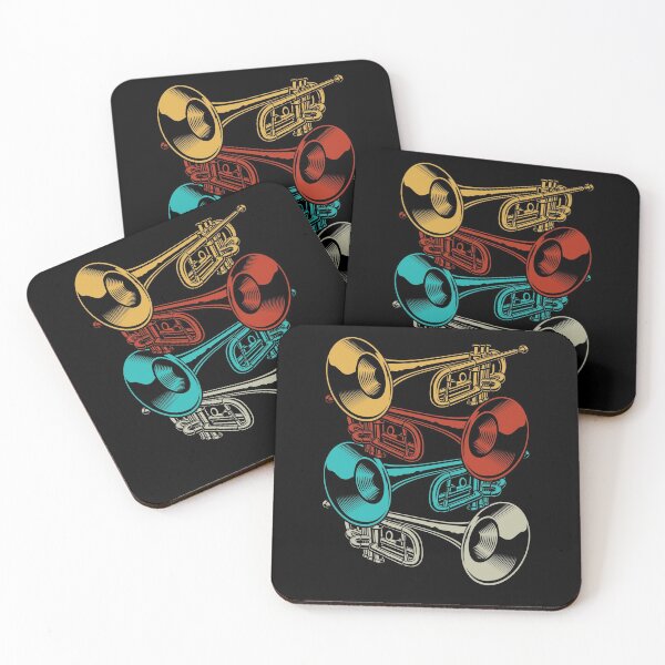 Item preview, Trumpet Retro Instrument Band Musicians designed and sold by MooonTees.