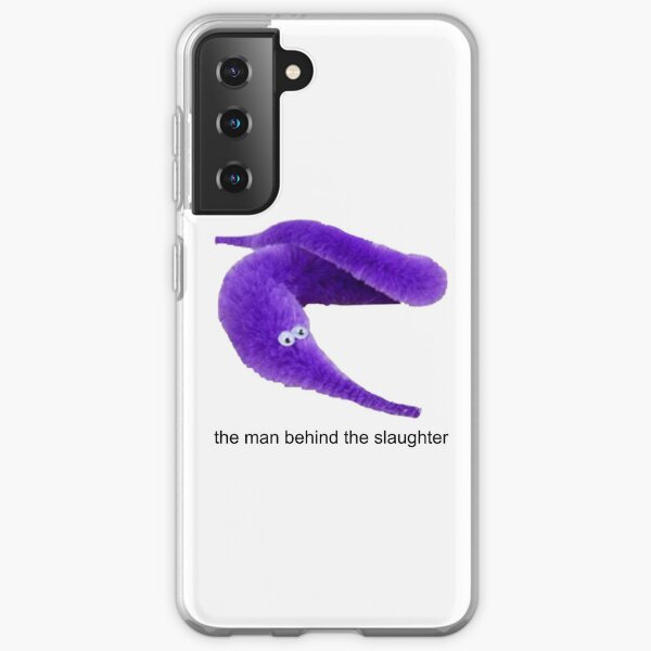 purple worm=the man behind the slaughter Samsung Galaxy Soft Case