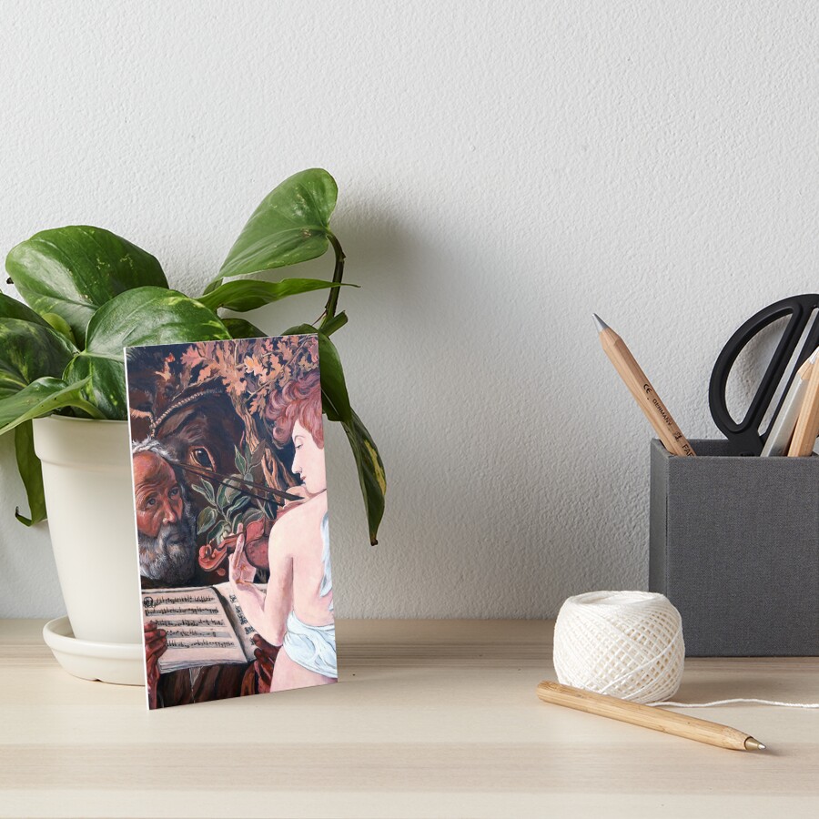 Rest On Flight Art Board Print