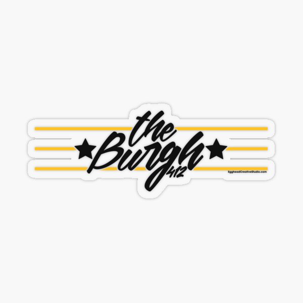 The Burgh Transparent Sticker