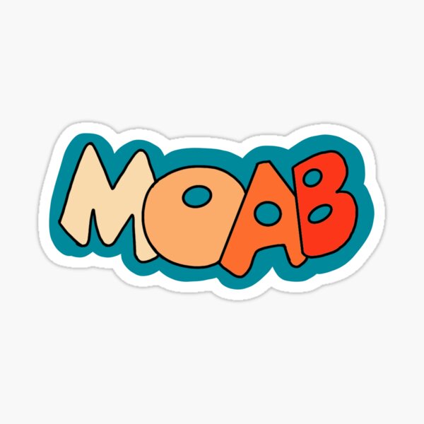 Item preview, Moab Sticker designed and sold by baileymonson.
