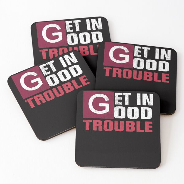 Item preview, Get in Good Trouble John Lewis designed and sold by Andrea Lina.