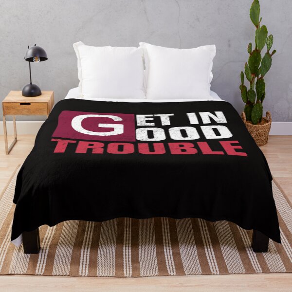 Item preview, Get in Good Trouble John Lewis designed and sold by Andrea Lina.