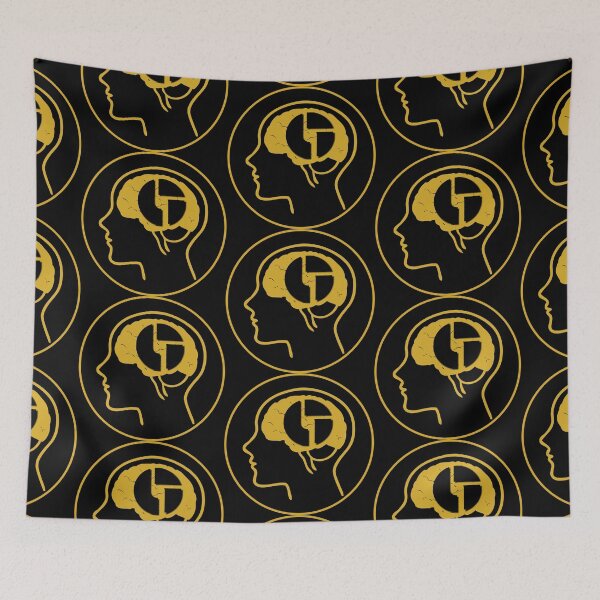 Item preview, Biscuit Brain - black and yellow  designed and sold by Trigger413.