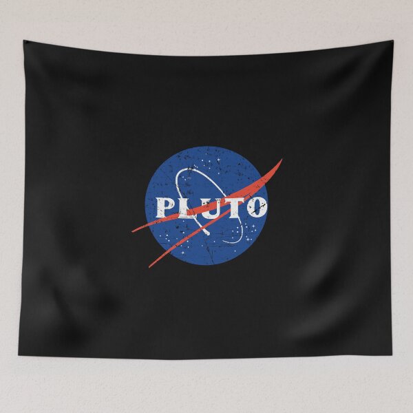 Item preview, Pluto Never Forget 1930 - 2006 N A S A distressed Style designed and sold by tinypurpleland.