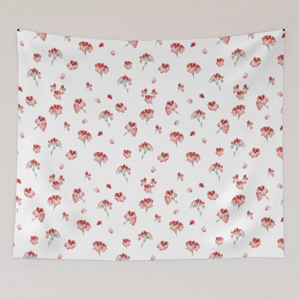Item preview, geranium flowers designed and sold by minyanna.
