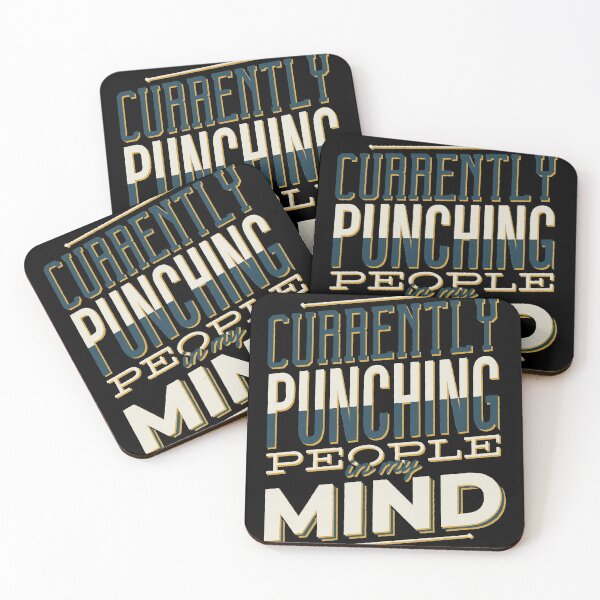 Item preview, Currently Punching People In My Mind Funny designed and sold by DavinciStore21.