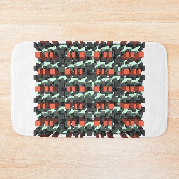 Item preview, Automatta 3D color pattern design designed and sold by O Estúdio Gráfico - Mylla Ghdv.