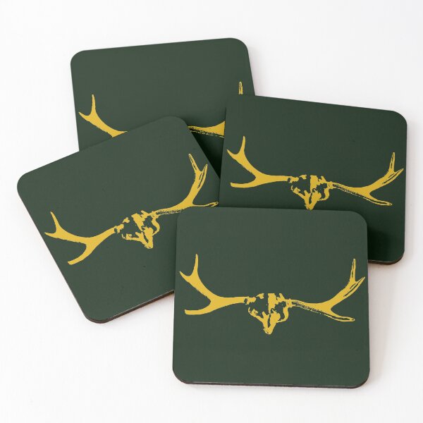 Item preview, Antlers Yellow designed and sold by mrhallangen.