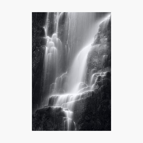 Wailing Widow Falls in Mono Sutherland Scotland. Photographic Print