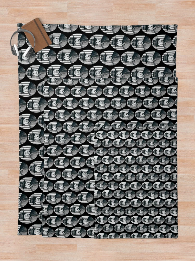 Thumbnail 5 of 6, Throw Blanket, Burroughs designed and sold by Zombie Rust.