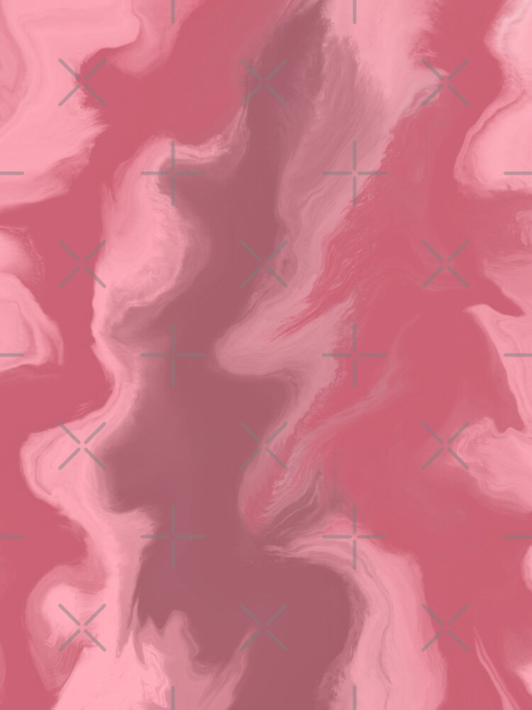 Blush Pink / Rose Pink / Light Pink Acrylic Pour Painting by abstractnudes