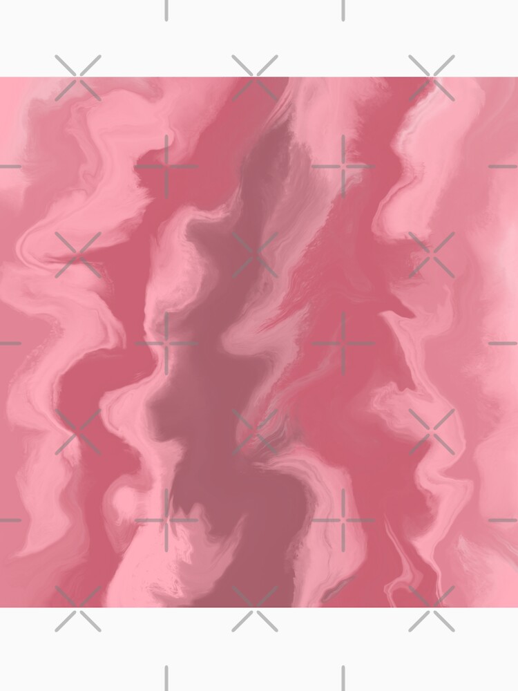 Blush Pink / Rose Pink / Light Pink Acrylic Pour Painting by abstractnudes