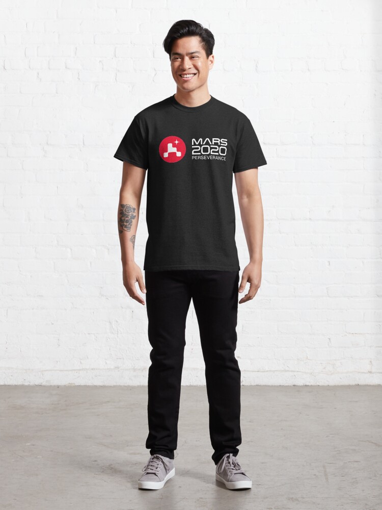Alternate view of Mars 2020 Perseverance Rover HQ logo Classic T-Shirt