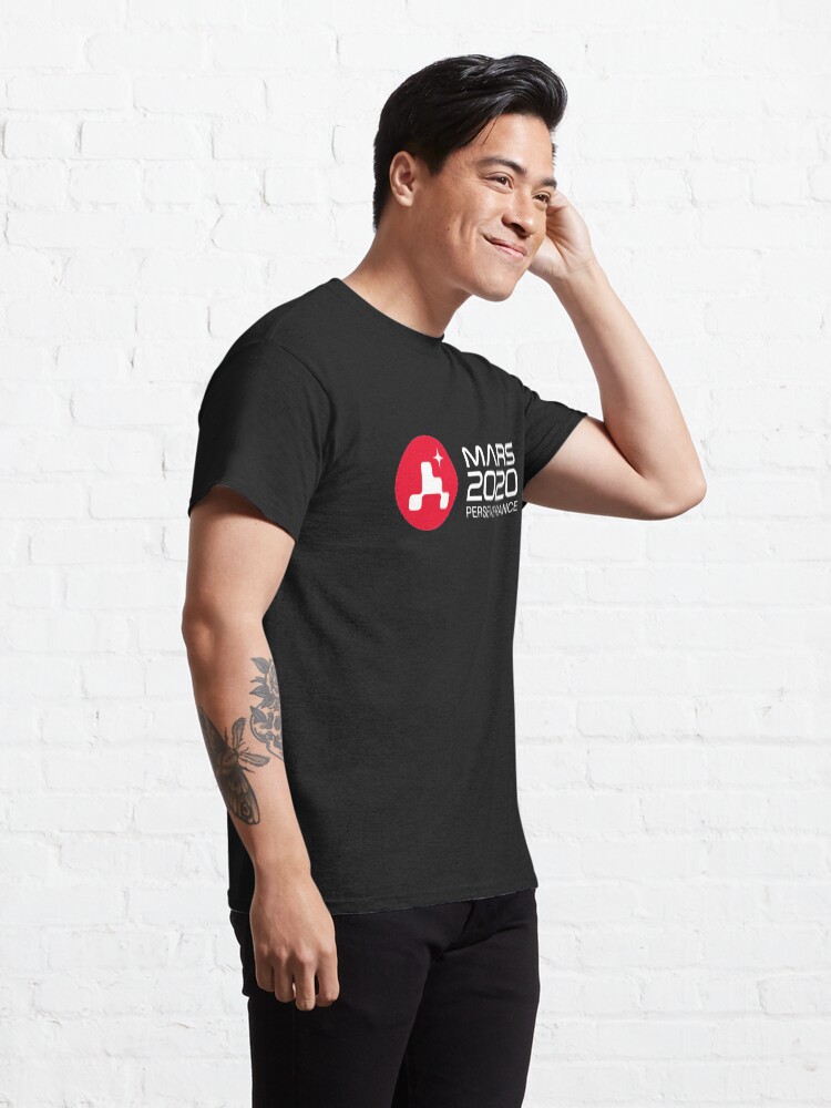 Alternate view of Mars 2020 Perseverance Rover HQ logo Classic T-Shirt