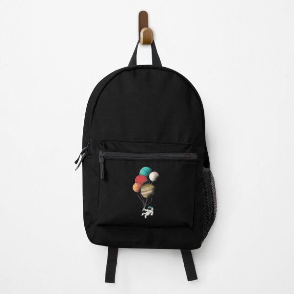Cool Astronaut With Balloon Planets Backpack