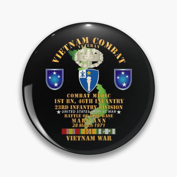Item preview, Army - Battle for FSB Mary Ann - Combat Medic - 1st Bn 46th Infantry w VN SVC designed and sold by Military Insignia Products.
