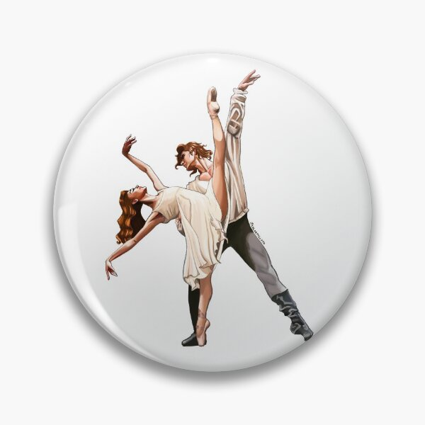Item preview, Ballet couple in a nice pose! designed and sold by colorfullyso.