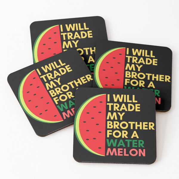 Item preview, I will trade my brother for a watermelon designed and sold by Zaibo.