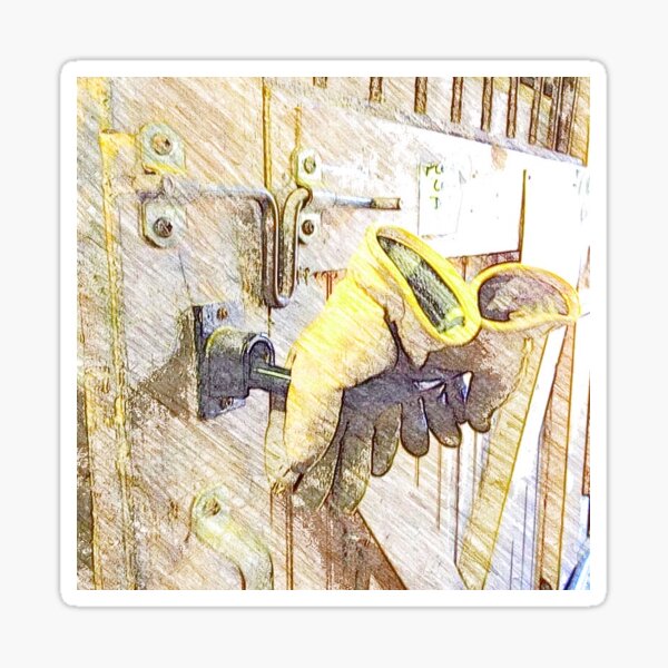 Working Gloves Sticker