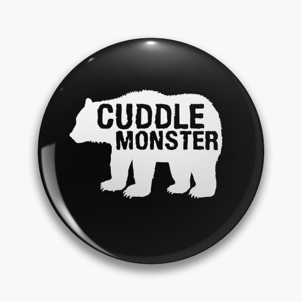 Item preview, Cuddle Monster Bear Silhouette Fun Novelty designed and sold by SpookshowDesign.