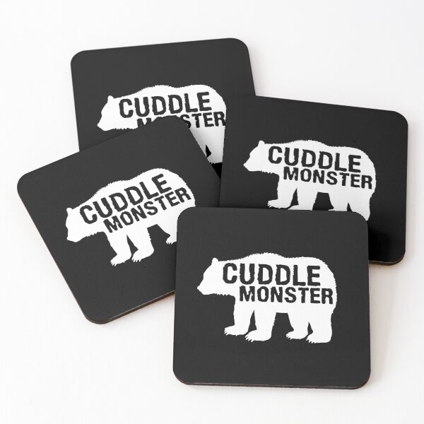 Item preview, Cuddle Monster Bear Silhouette Fun Novelty designed and sold by SpookshowDesign.