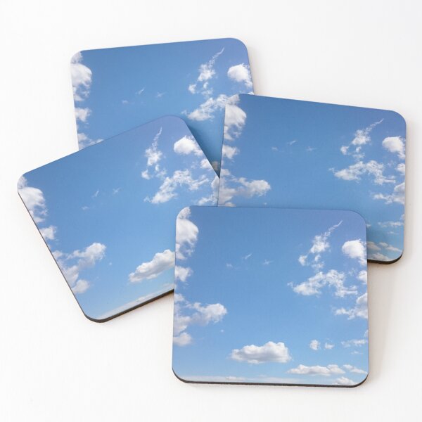 Item preview, Fotografía de paisaje de cielo azul con nubes designed and sold by Misschemical.