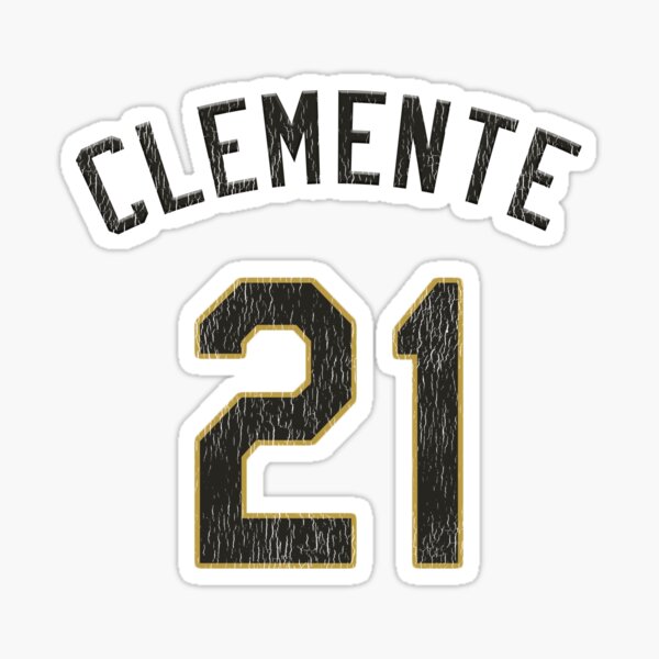 Roberto Clemente 21 - Piratas (Premium Sticker) – Salón Boricua