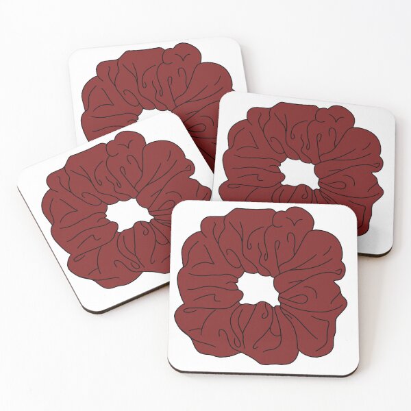 Item preview, Red Scrunchie Sticker  designed and sold by Mkshoun.