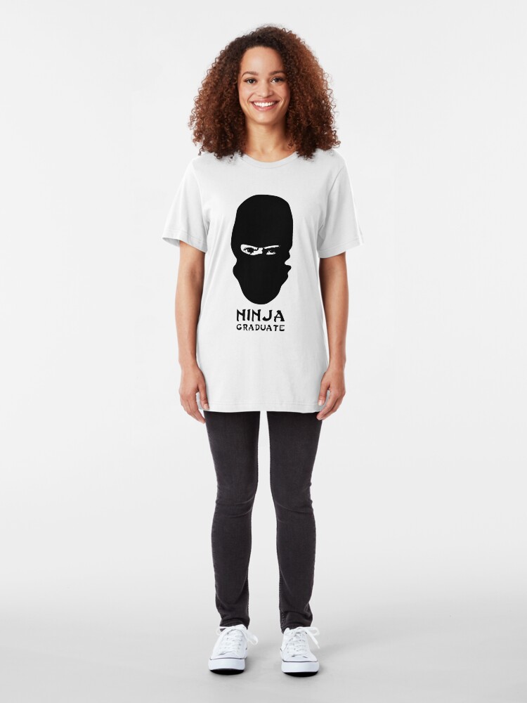 Alternate view of Ninja Graduate Slim Fit T-Shirt