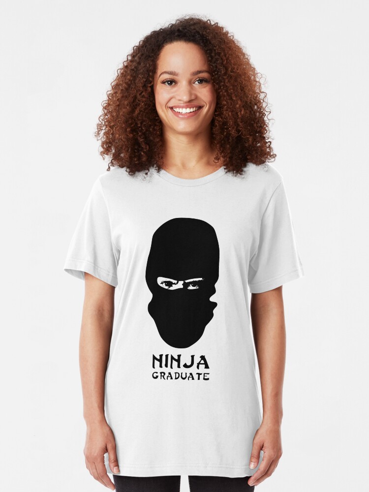 Alternate view of Ninja Graduate Slim Fit T-Shirt
