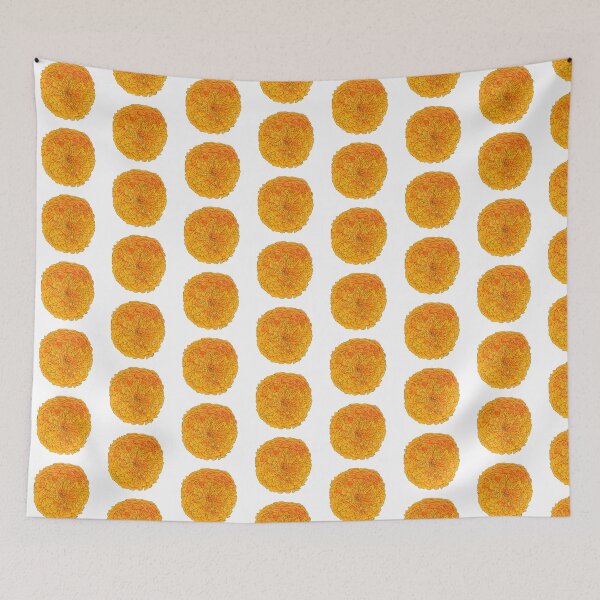 Item preview, Marigold flower designed and sold by Durhamdoodles.