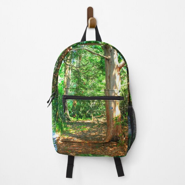 Hiking Path and Trees, Wooded Trail Backpack