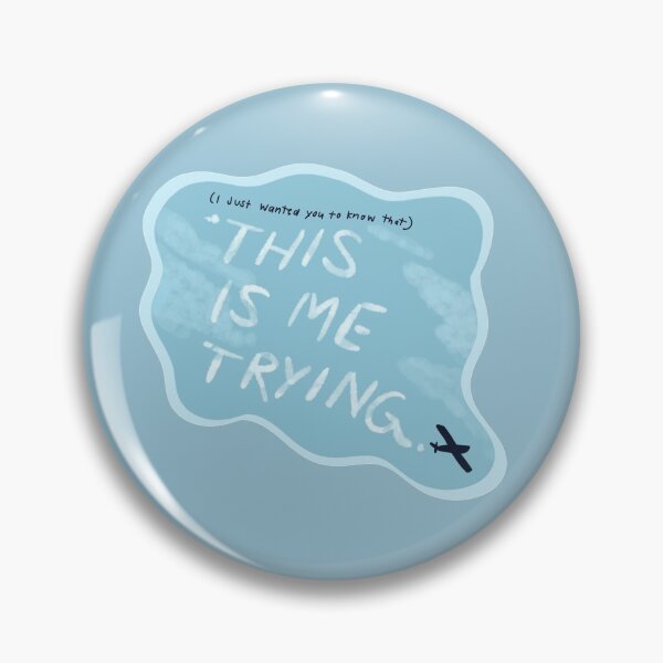 Item preview, This is me trying folklore lyrics designed and sold by claire-marie-23.