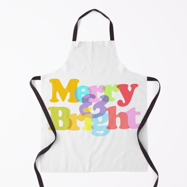 Item preview, Merry And Bright Colorful Modern Christmas Holidays Design designed and sold by theimagezone.