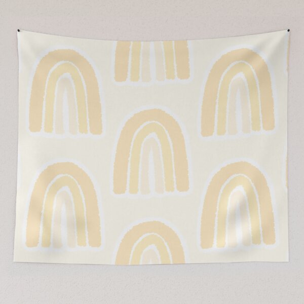 Item preview, pastel yellow rainbow designed and sold by blar-417.