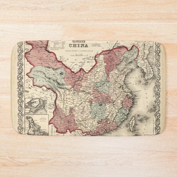 Item preview, Colton's Map of China (1863) designed and sold by allhistory.