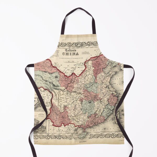 Item preview, Colton's Map of China (1863) designed and sold by allhistory.