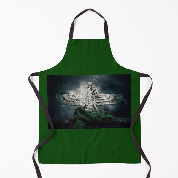 Item preview, Green Faravahar designed and sold by Nostalgic Art.