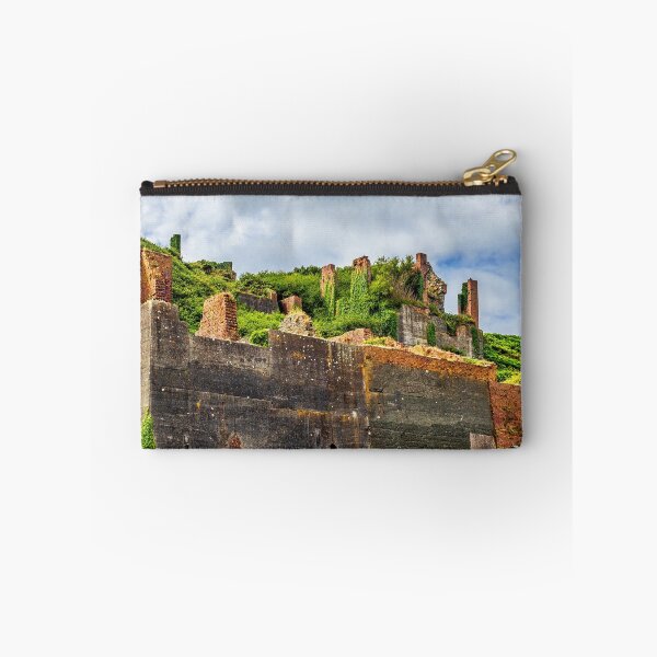 Item preview, Porthgain Mining Ruins designed and sold by MLP Fine Art.