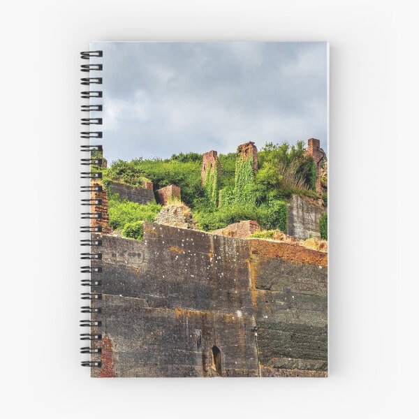 Item preview, Porthgain Mining Ruins designed and sold by MLP Fine Art.