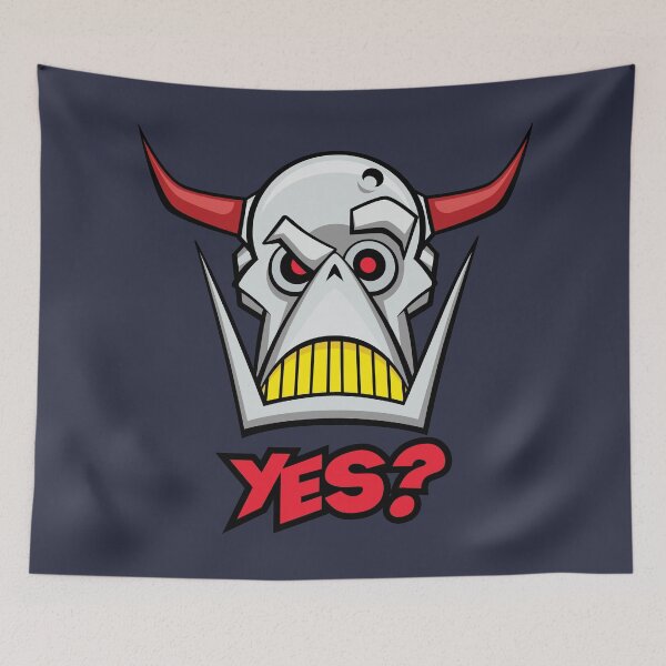 Item preview, Death's Head, Yes? designed and sold by JinxWhaleDesign.