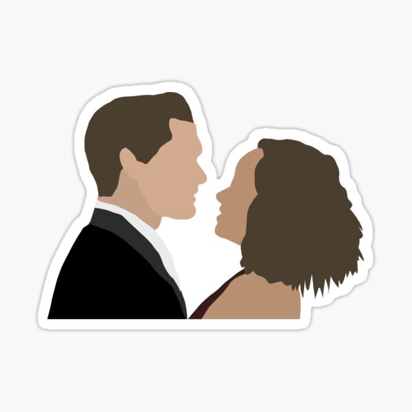 Bonnie And Enzo Sticker By Mashal1076 Redbubble