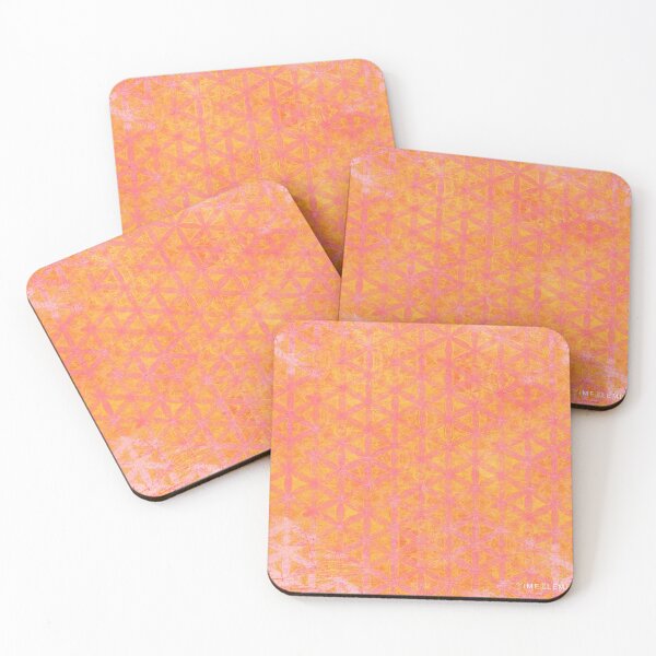 Item preview, flower of life yellow pink designed and sold by filippobassano.