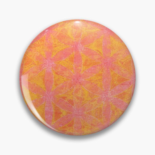 Item preview, flower of life yellow pink designed and sold by filippobassano.