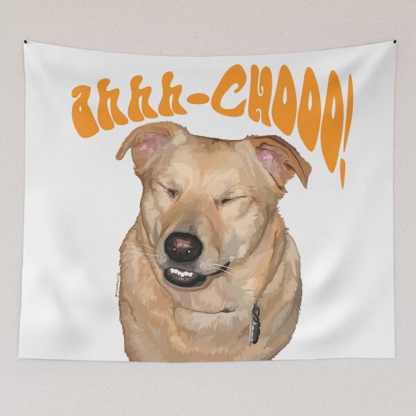 Item preview, sneezing puppy dog! ah-choo! designed and sold by colorfullyso.