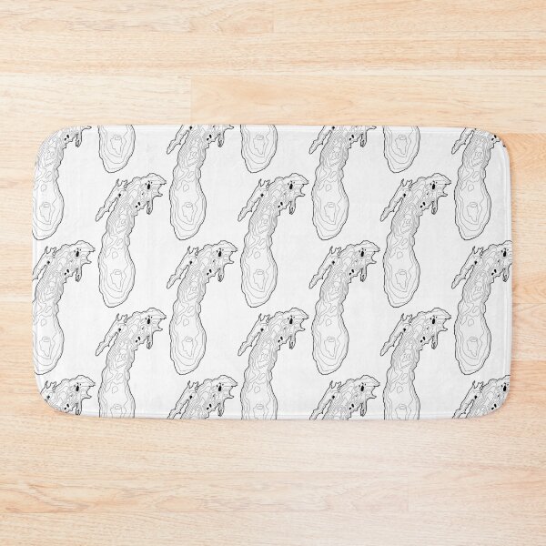 Item preview, Lake Michigan Depth Map designed and sold by The Water Nerd.