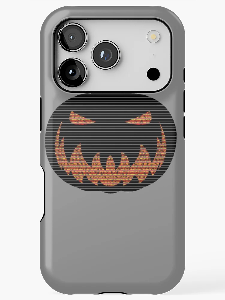 Thumbnail 1 of 4, iPhone Case, Scanline Pumpkin designed and sold by RKSDesigns.