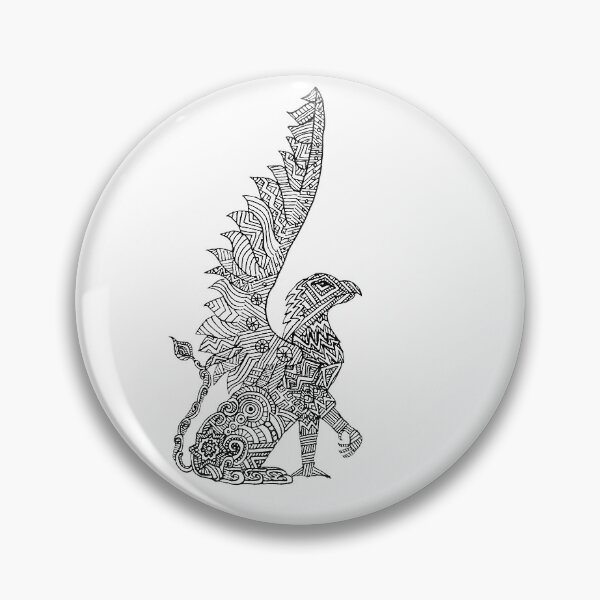 Item preview, Gryphon designed and sold by Zen's Doodles.