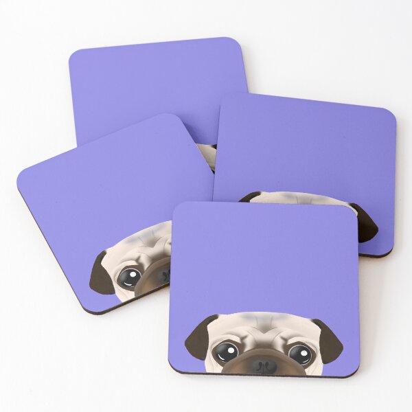 Item preview, Peekaboo Pug designed and sold by ikigaicreations.